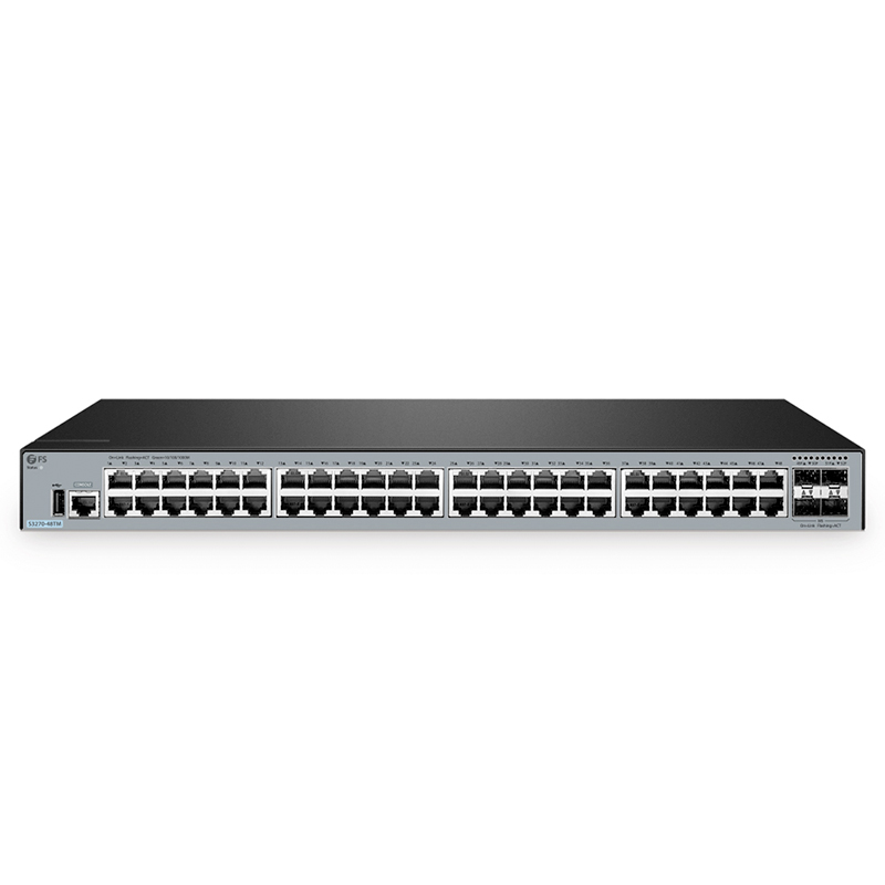 S327048TM, 48Port Gigabit L2+ Switch, 48 x Gigabit RJ45