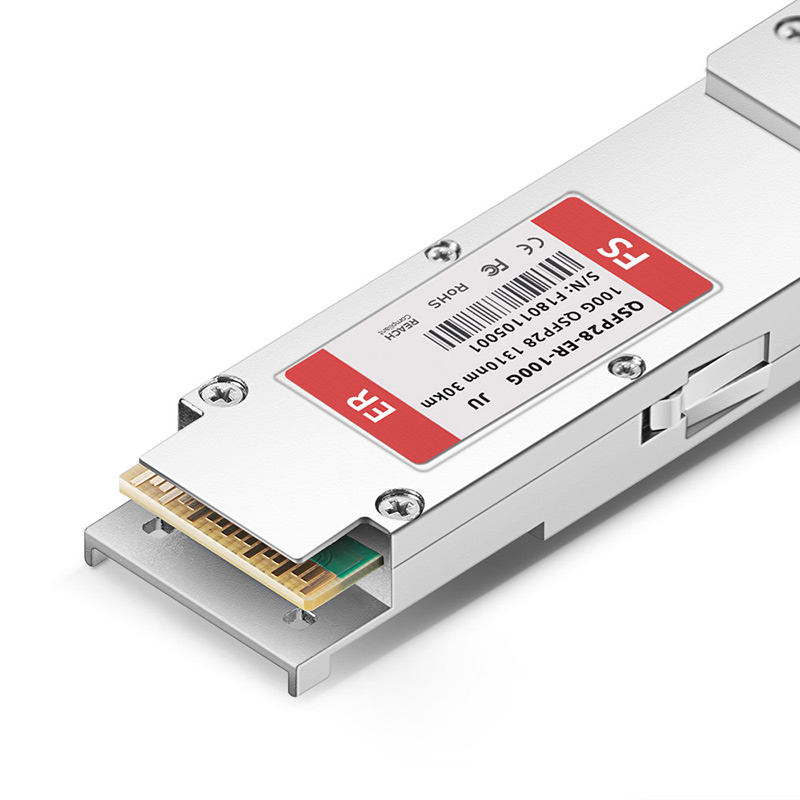 Juniper Networks Compatible 100GBASE-ER QSFP28 Single Lambda 1310nm ...