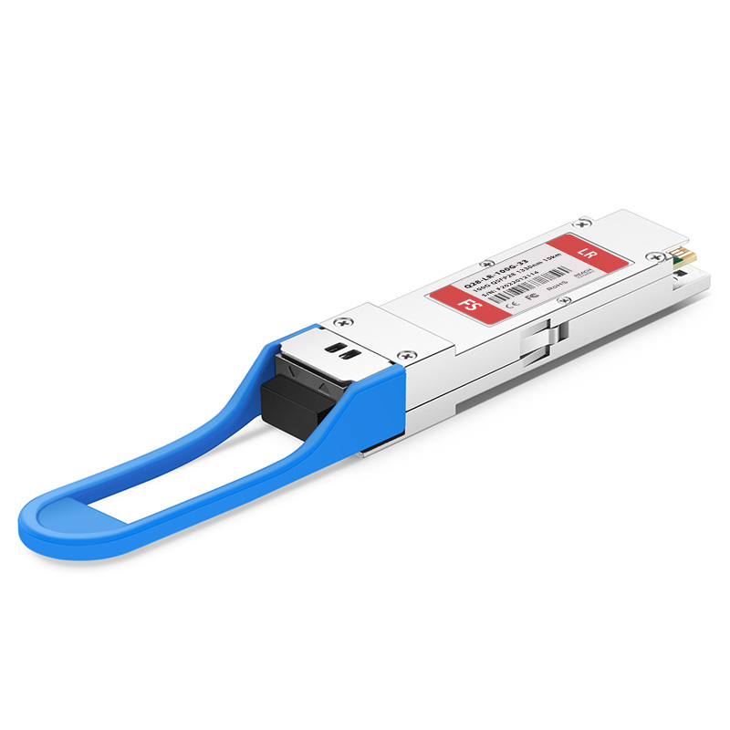 Módulo transceptor/Transceiver óptico compatible con Cisco QSFP-100G-LR-S, 100GBASE-LR QSFP28 Single Lambda 1330nm 10km DOM LC dúplex SMF