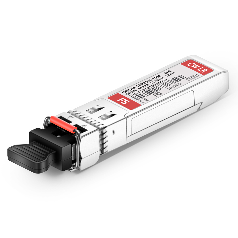 Generic Compatible 25G CWDM SFP28 1570nm 10km DOM Duplex LC SMF Optical Transceiver Module For Transmission