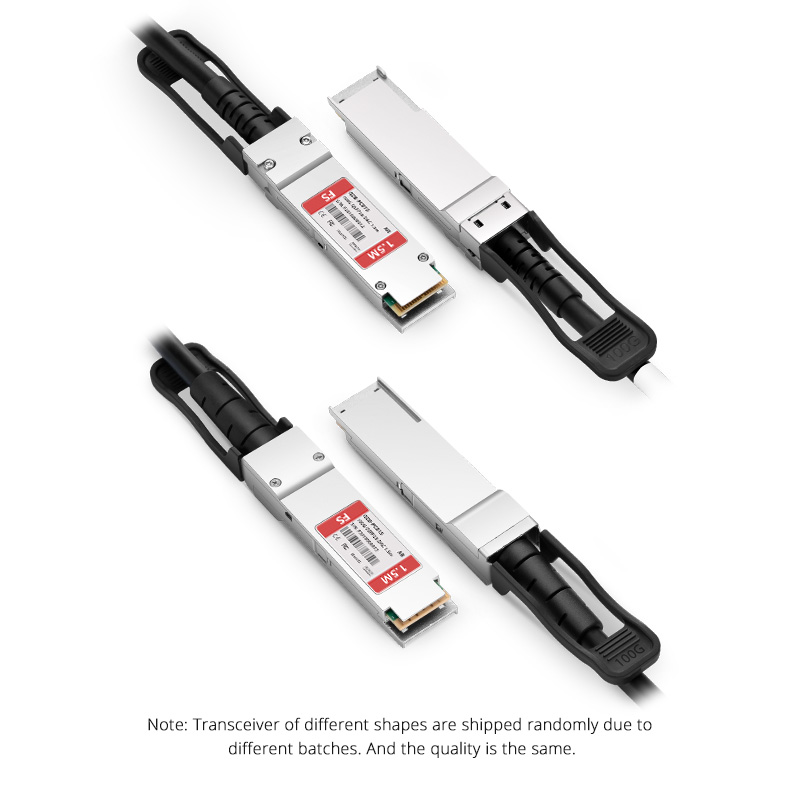 1,5m (5ft) Arista Networks CAB-Q-Q-100G-1,5M Compatible Câble à Attache Directe Twinax en Cuivre Passif QSFP28 100G