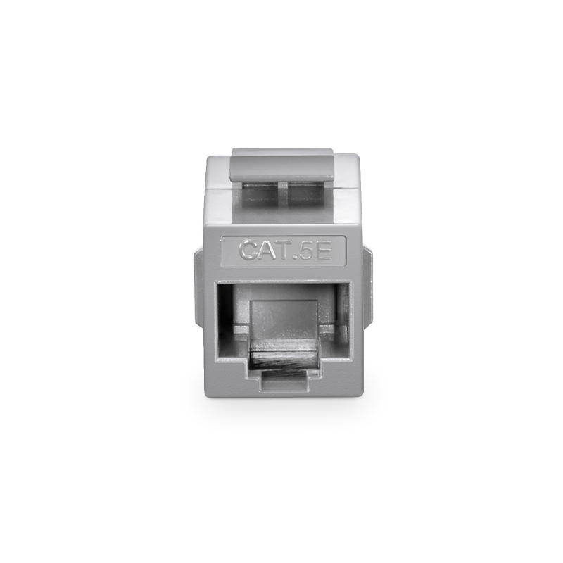Cat5e Keystone RJ45 Coupler, Unshielded, Female to Female Insert Inline