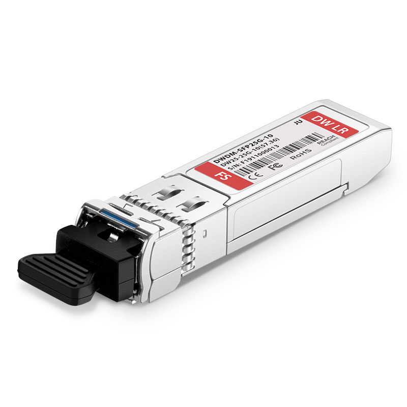 Juniper Networks C25 SFP28-25G-DW25 Compatible SFP28 25G DWDM 1557.36nm 100GHz 10km DOM Duplex LC/UPC SMF Optical Transceiver Module for Transmission This picture is about 1.