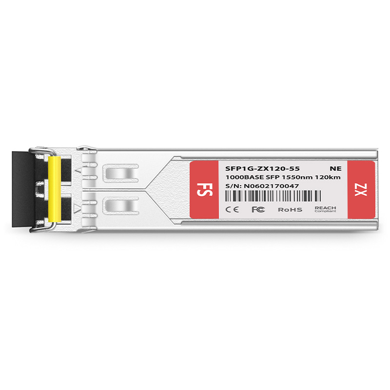 専用S Netgear Compatible 1000BASE-EZX SFP 1550nm 120km DOM Duplex