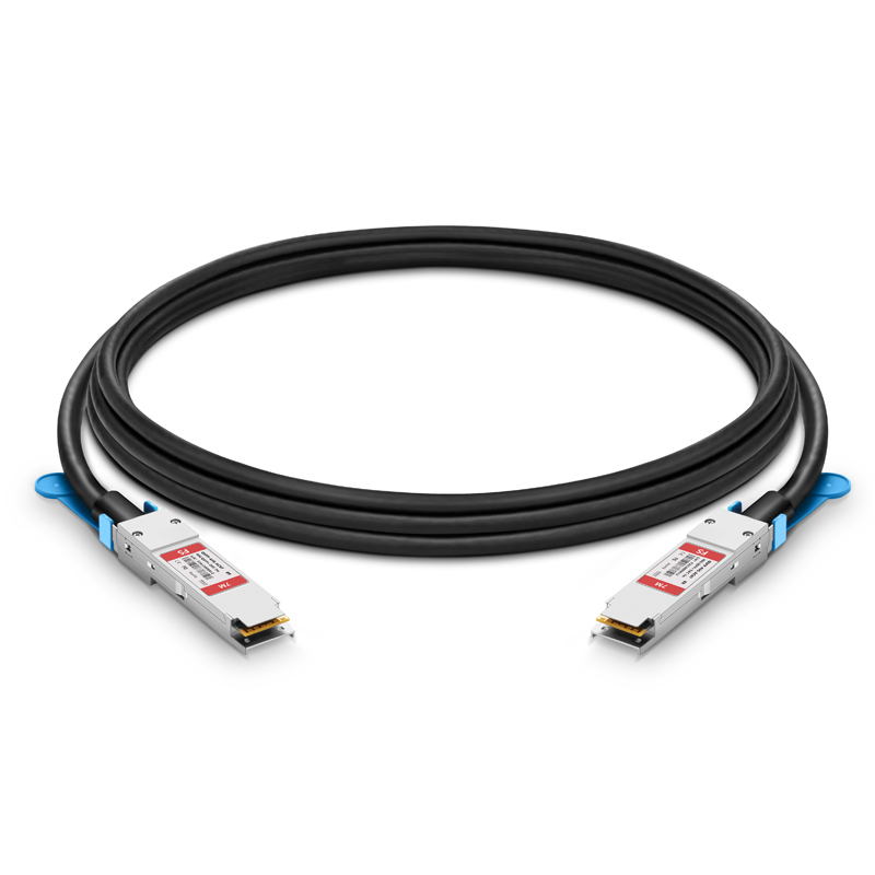 7m (23ft) Brocade 40G-QSFP-QSFP-C-0701 Compatible 40G QSFP+ Active Direct Attach Copper Cable This picture is about b.
