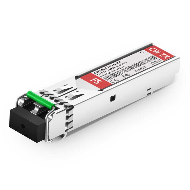 Ciena CWDM-SFP8-1530 Compatible SFP 1000BASE-CWDM 1530nm 80km DOM Duplex LC/UPC SMF Optical Transceiver Module for Transmission This picture is about CI.