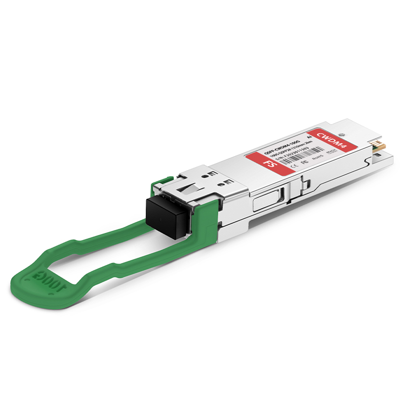 Arista Networks QSFP-100G-CWDM4 Compatible Module QSFP28 100GBASE-IR4 1310nm 2km DOM LC/UPC Duplex SMF Cette image concerne QSFP-CWDM4-100G.