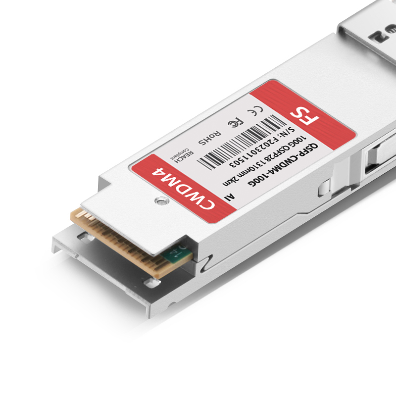 Cette image concerne QSFP-CWDM4-100G.