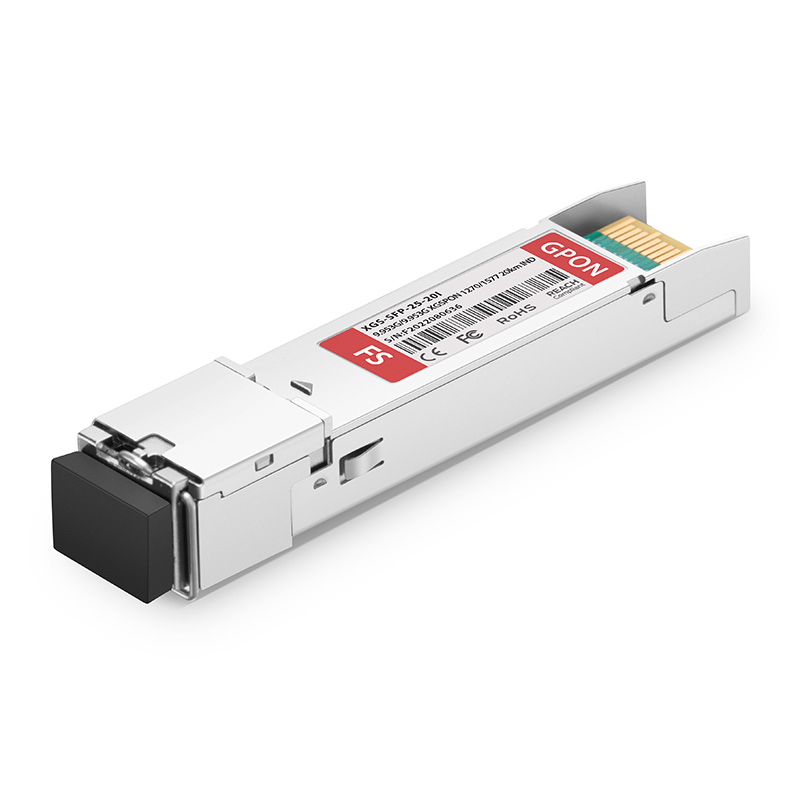 Customized XGSPON ONU SFP+, Class N1/N2/E1, 1270nm/1577nm, 20km, I-Temp