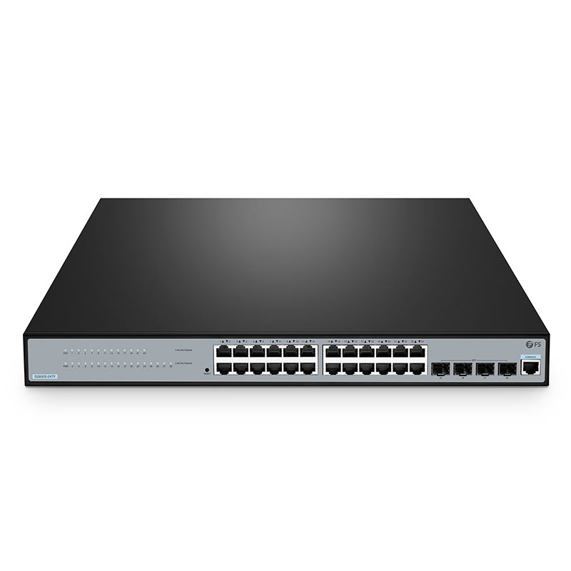 S2805S-24TF, 24 x 1Gb RJ45, 4 x 1Gb SFP, L2 Smart Managed Switch