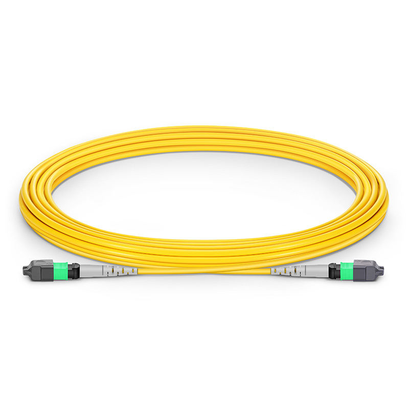 5m (16ft) MTP® Jumper, MTP®-8 APC (Female) to MTP®-8 APC (Female), 8 ...