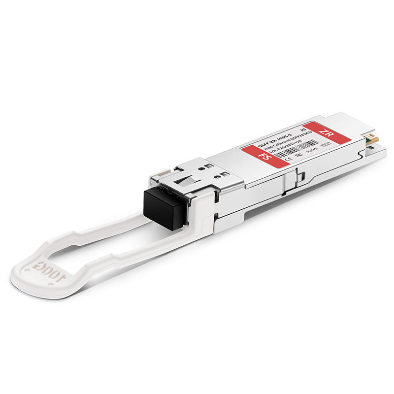 Customized QSFP28 DCO 100G DWDM C-band Tunable Coherent 80km Duplex LC/UPC SMF Transceiver Module