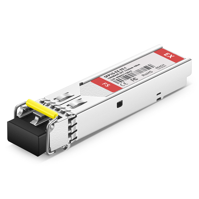 Customized 1000BASE-EX SFP 1550nm 40km Duplex LC SMF Transceiver Module (Industrial)