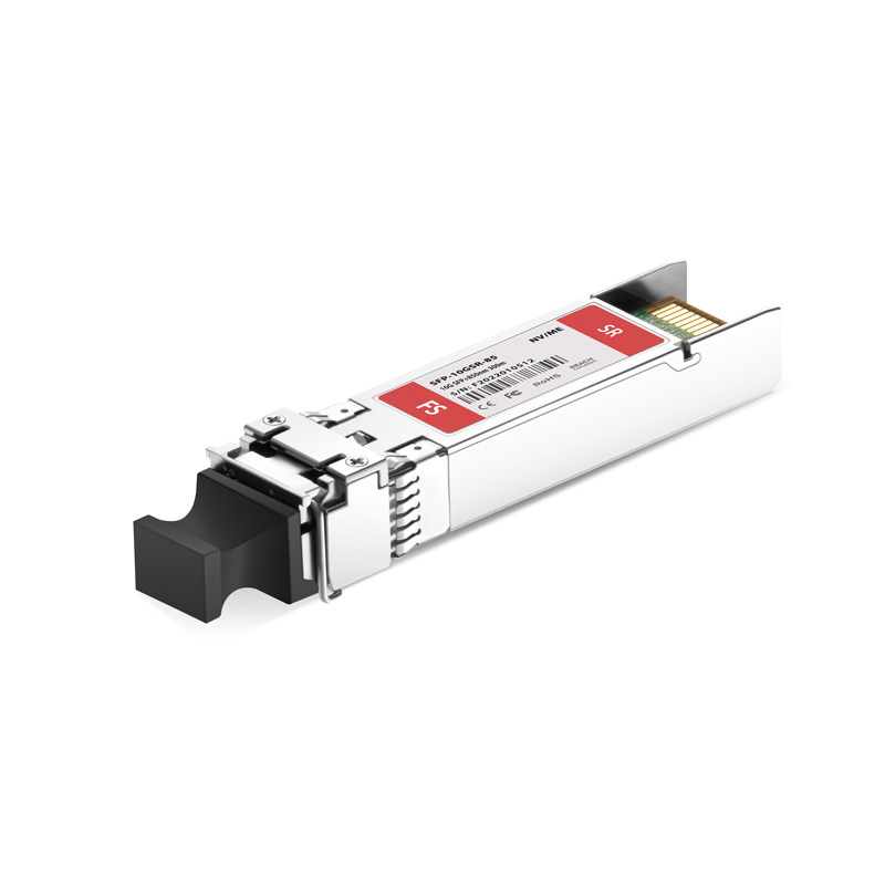 NVIDIA/Mellanox MFM1T02A-SR Compatible 10GBASE-SR SFP+ 850nm 300m DOM Duplex LC/UPC MMF Ethernet Optical Transceiver Module (Standard) This picture is about 1.