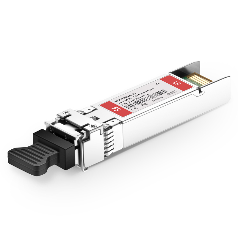 Ciena XCVR-S10V31 Compatible 10GBASE-LR SFP+ 1310nm 10km DOM Duplex LC/UPC SMF Optical Transceiver Module This picture is about CI.