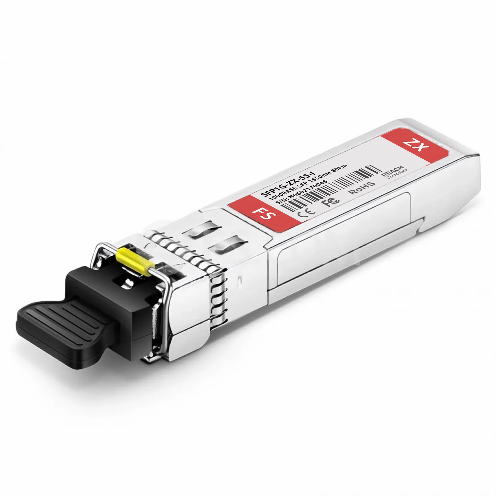Cisco GLC-ZX-SM-RGD 1000BASE-ZX SFP Transceiver Module - FS.com