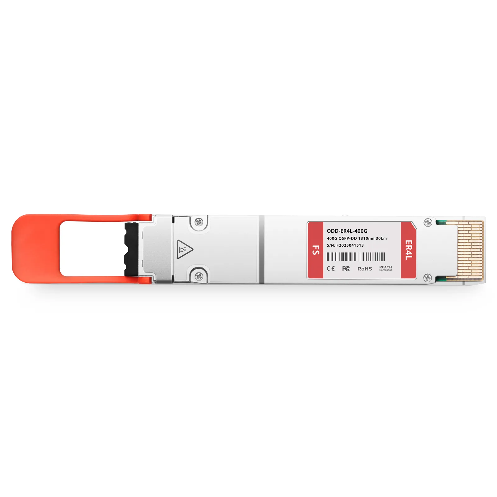 Customized 400GBASE-ER4L QSFP-DD 8 x 50G PAM4 1310nm 30km Duplex LC/UPC SMF Transceiver Module