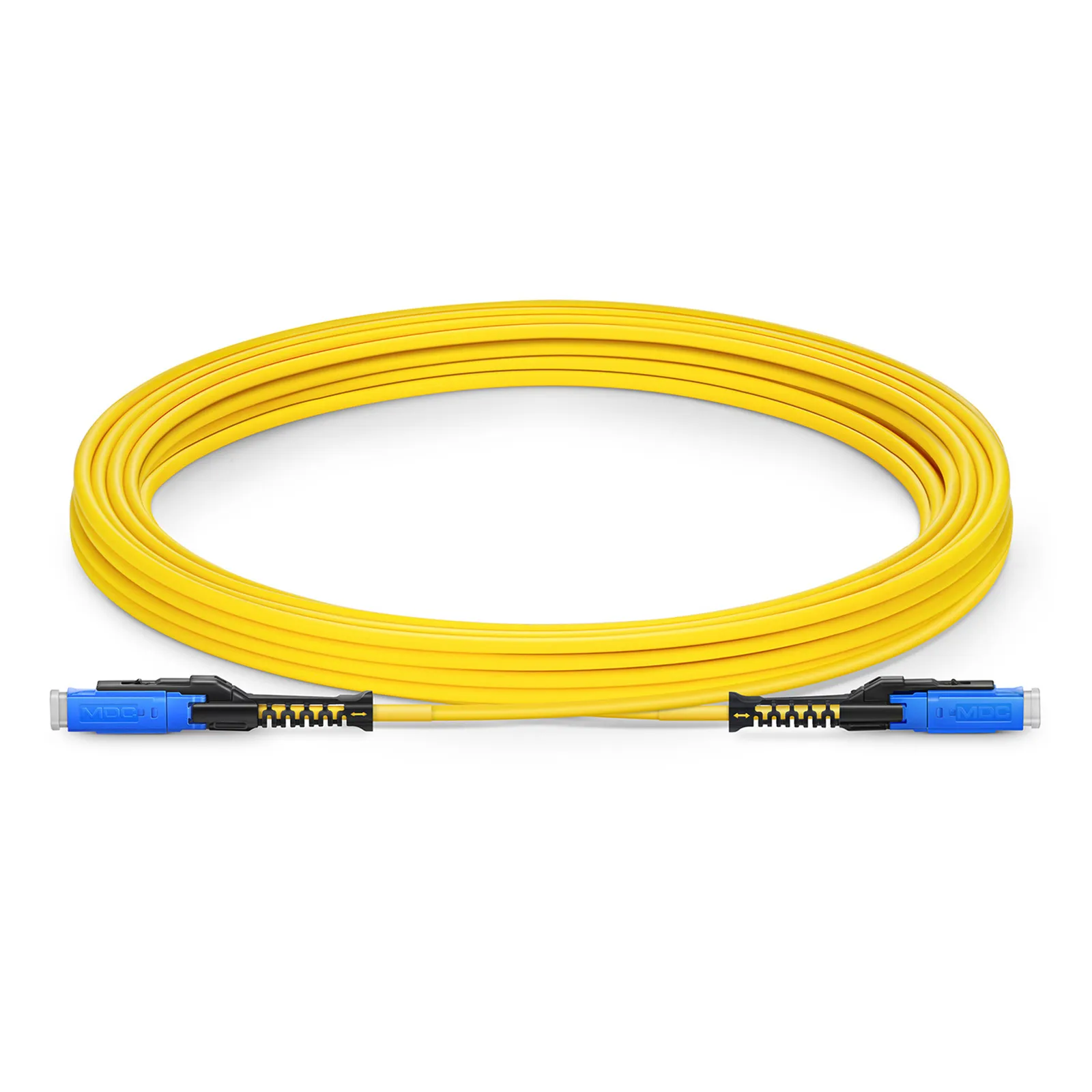 5m (16ft) Uniboot Fiber Patch Cable, MDC UPC Duplex to MDC UPC Duplex ...