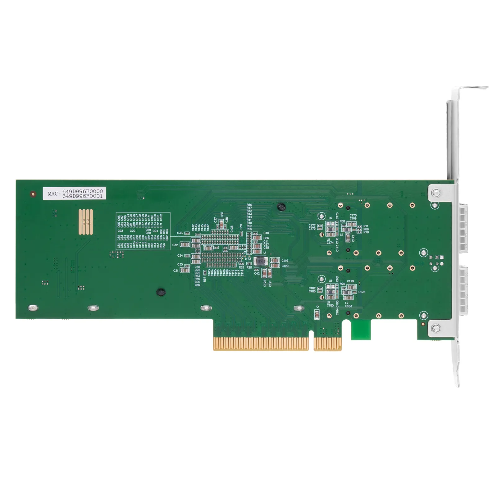 Intel XL710-BM2 Based Ethernet Network Interface Card, 40G Dual-Port QSFP+, PCIe 3.0 x 8, Comparable to Intel XL710-QDA2, Full Height&Low Profile