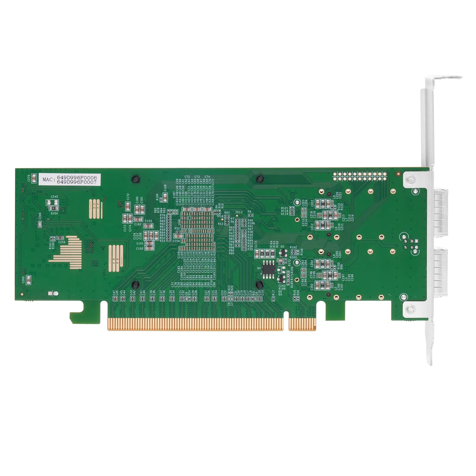 Intel E810-CAM2 Based Ethernet Network Interface Card, 100G Dual-Port QSFP28, PCIe 4.0 x 16, Comparable to Intel E810-CQDA2, Full Height&Low Profile