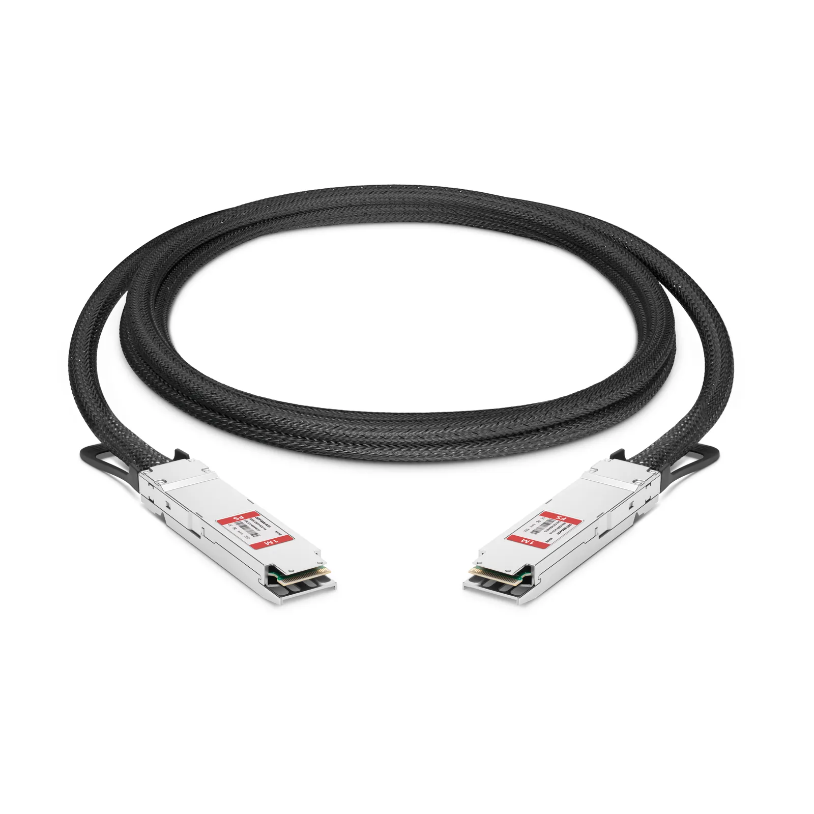 1m (3ft) NVIDIA/Mellanox MCA4J80-N001 Compatible 800G Twin-port OSFP 8 x 100G PAM4 IHS/Finned Top Ethernet Active Copper Twinax Cable