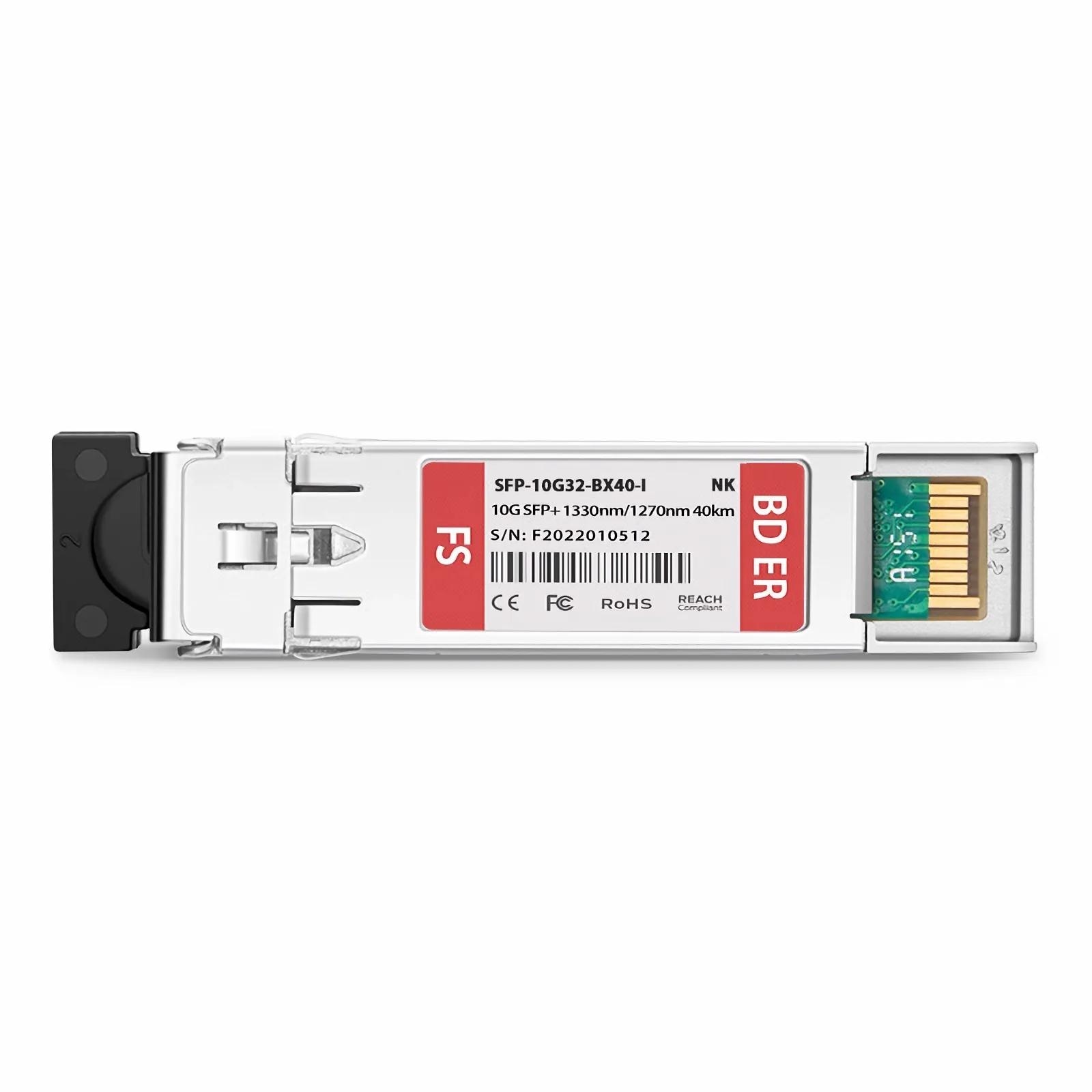 産業用 NOKIA 3FE55744AA互換 10GBASE BiDi SFP+モジュール(1330nm-TX