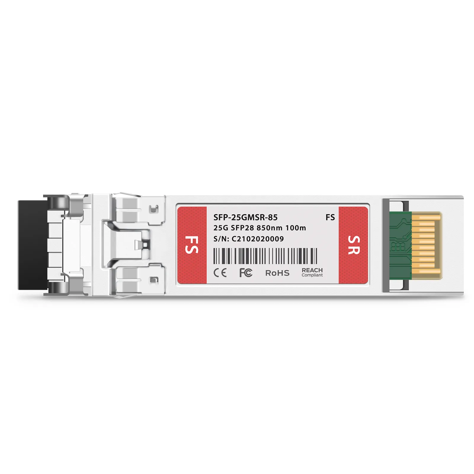 10/25GBASE-SR SFP28モジュール(850nm 100m DOM LC MMF FS