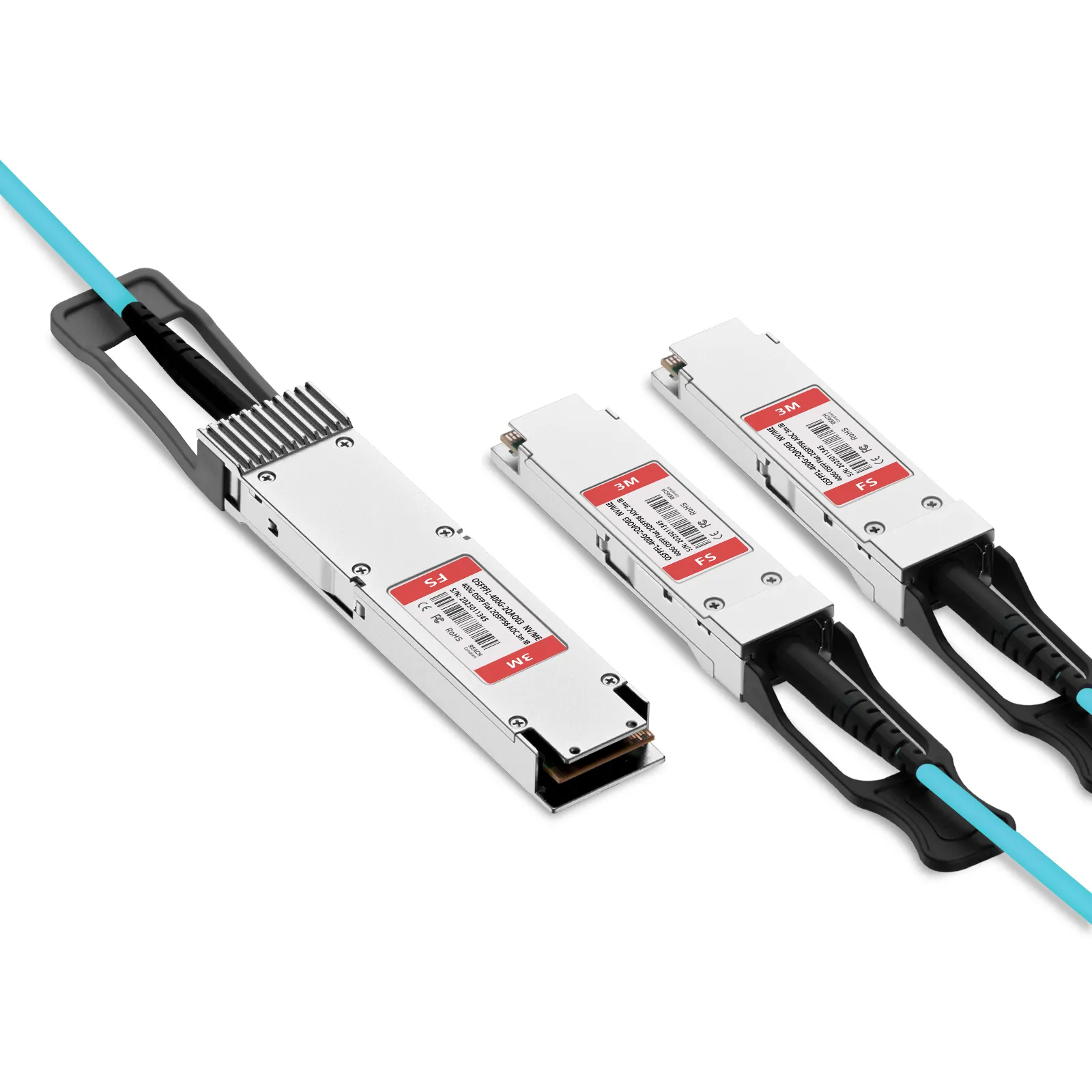 3m (10ft) NVIDIA/Mellanox MFA7U10-H003-FLT Compatible 400G OSFP