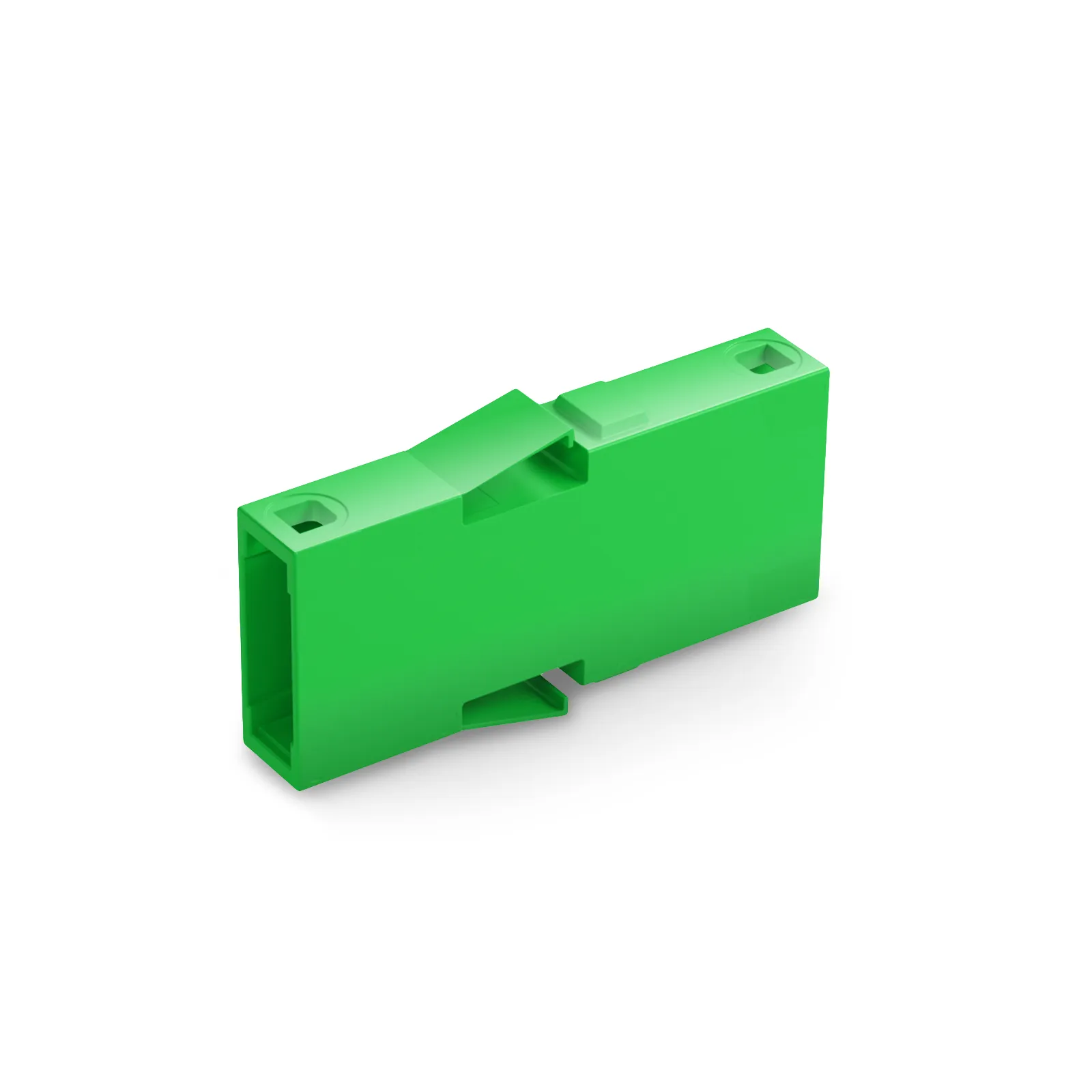 MMC to MMC 1-Port Fiber Optic Adapter/Coupler without Flange - FS.com