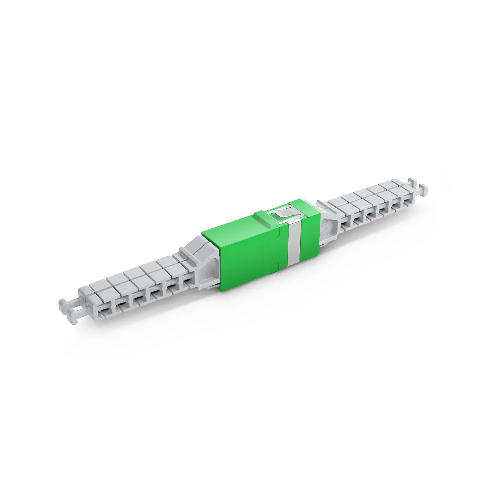 MMC to MMC 2-Port Fiber Optic Adapter/Coupler without Flange - FS.com