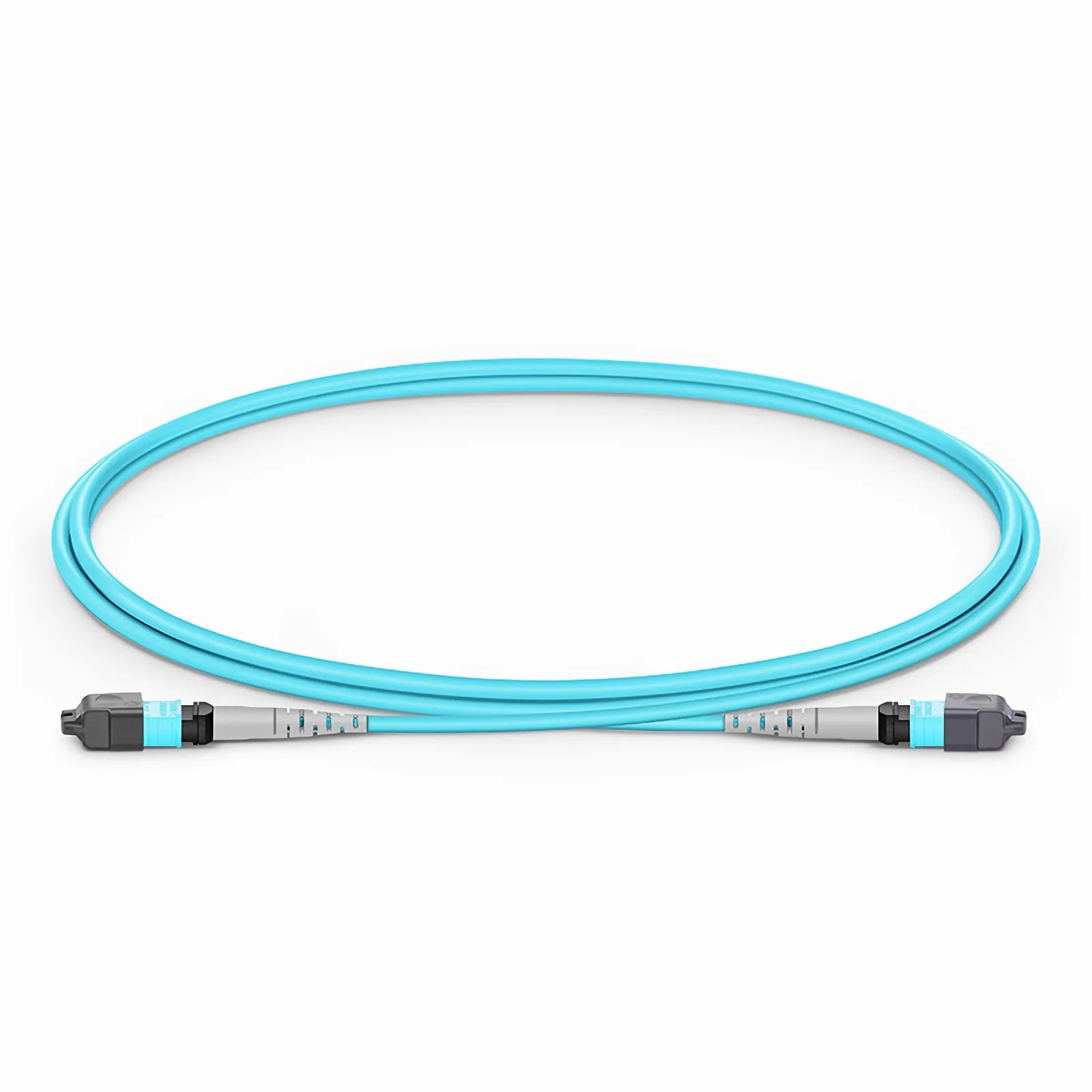 1m (3ft) MTP&reg; Jumper, MTP&reg;-8 UPC (Female) to MTP&reg;-8 UPC (Female), 8 Fibers, Multimode (OM3), Plenum (OFNP), 0.35dB Max, Type B