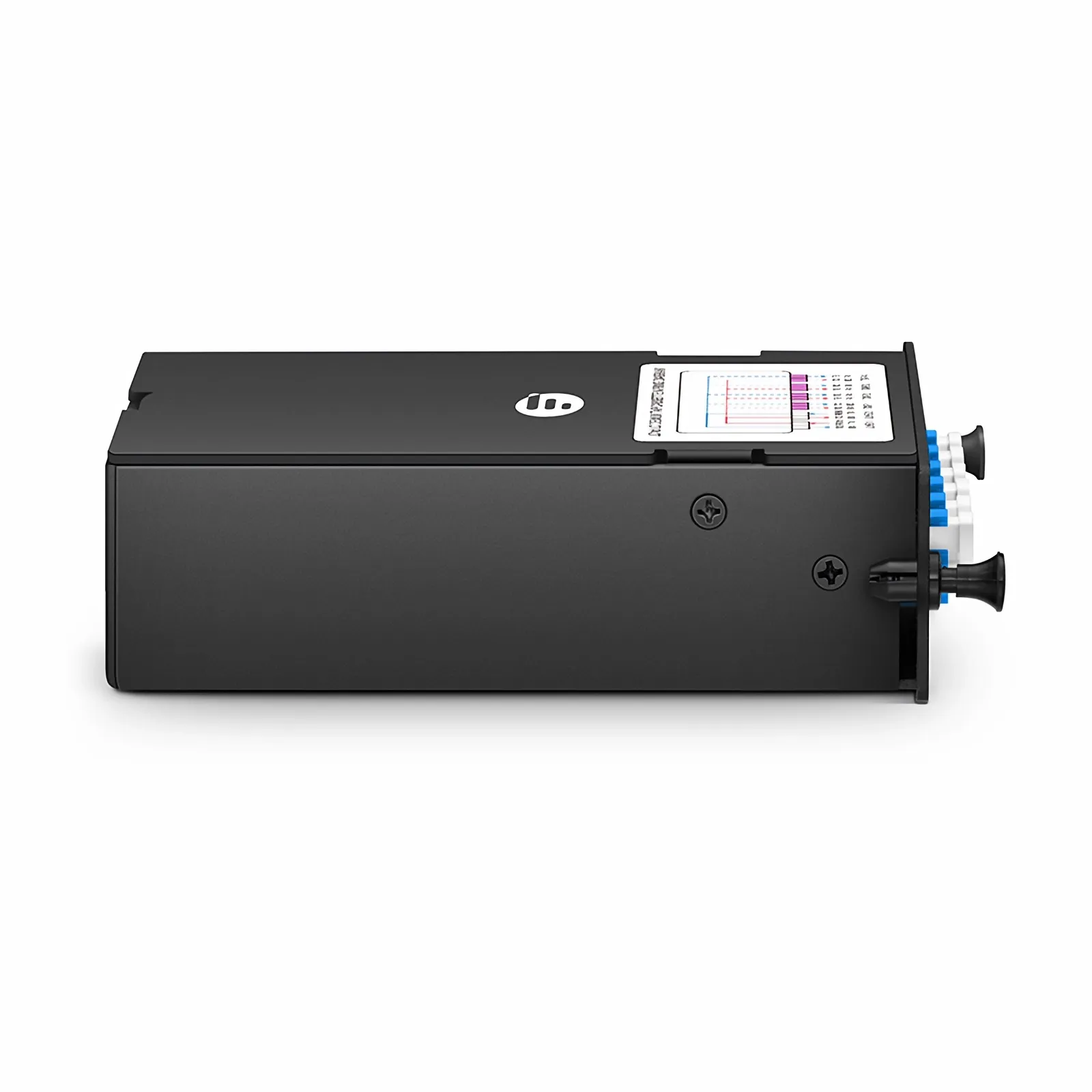 FHD® Demux LC TAP Cassette, OS2 Single Mode, 2 x LC Duplex Live Ports, 4 x LC Duplex TAP Ports, 50/50 Split Ratio (Live/TAP), 1/10/40/100G