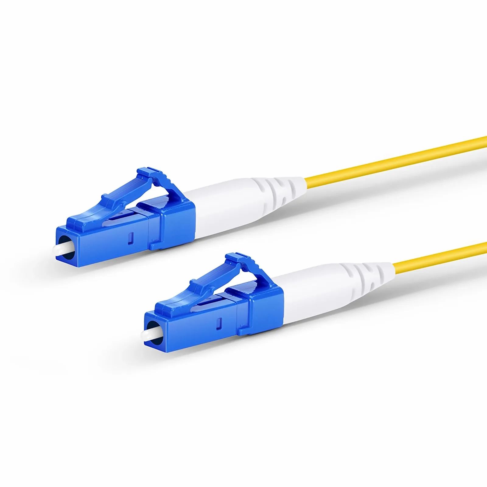 2m (7ft) Fiber Patch Cable, 1 Fiber, LC UPC Simplex to LC UPC Simplex ...