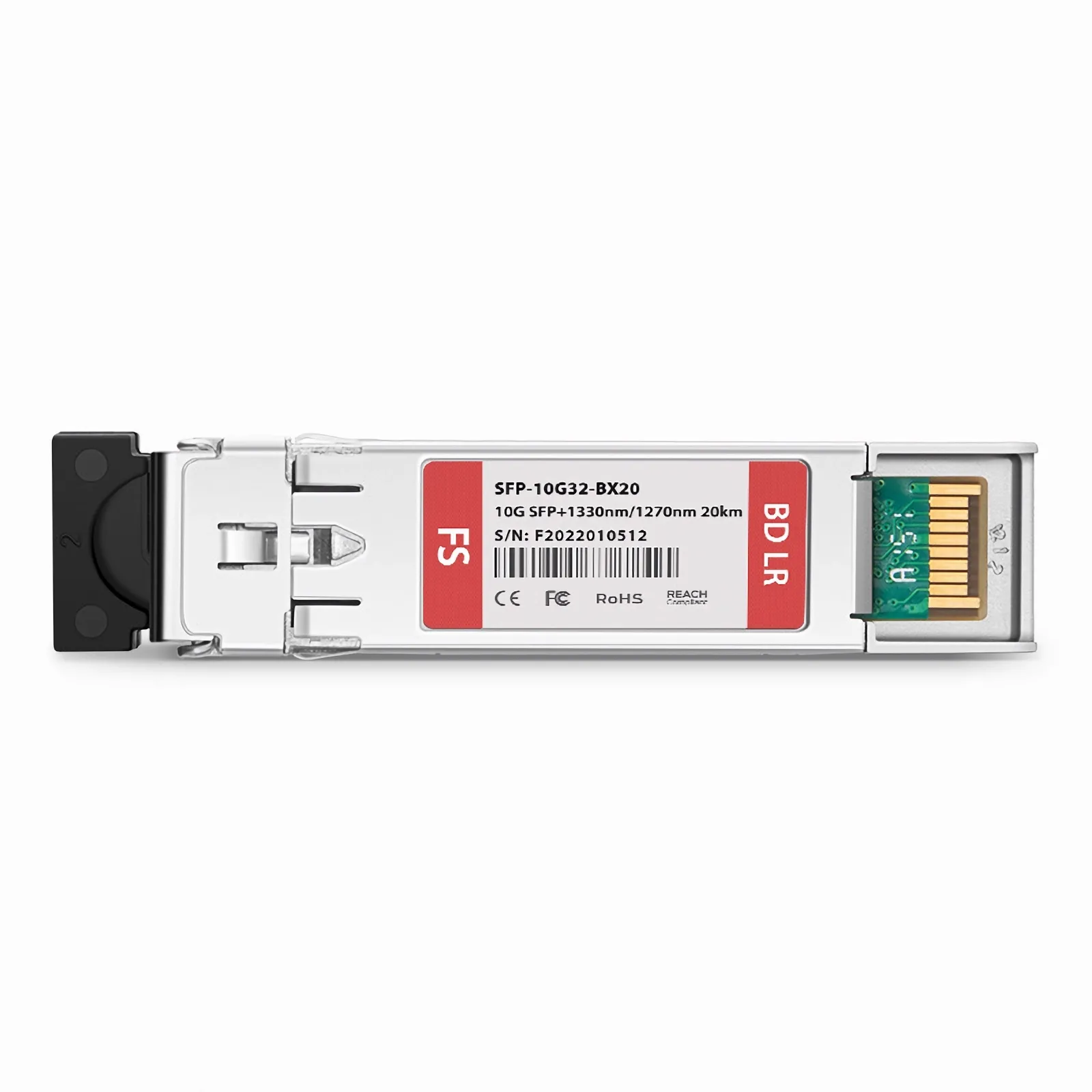 Cisco SFP-10G-BX20D-I 10GBASE-BX20-D SFP+ Transceiver - FS