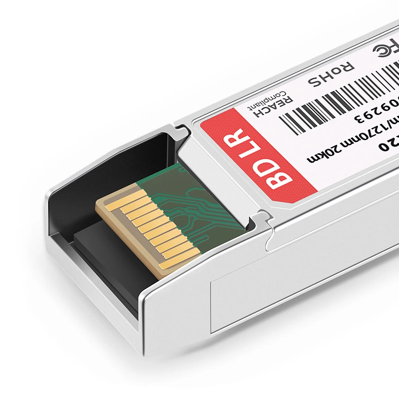 Customized 25GBASE-D SFP28 BiDi 1330nm-TX/1270nm-RX 20km Simplex LC/UPC SMF Transceiver Module