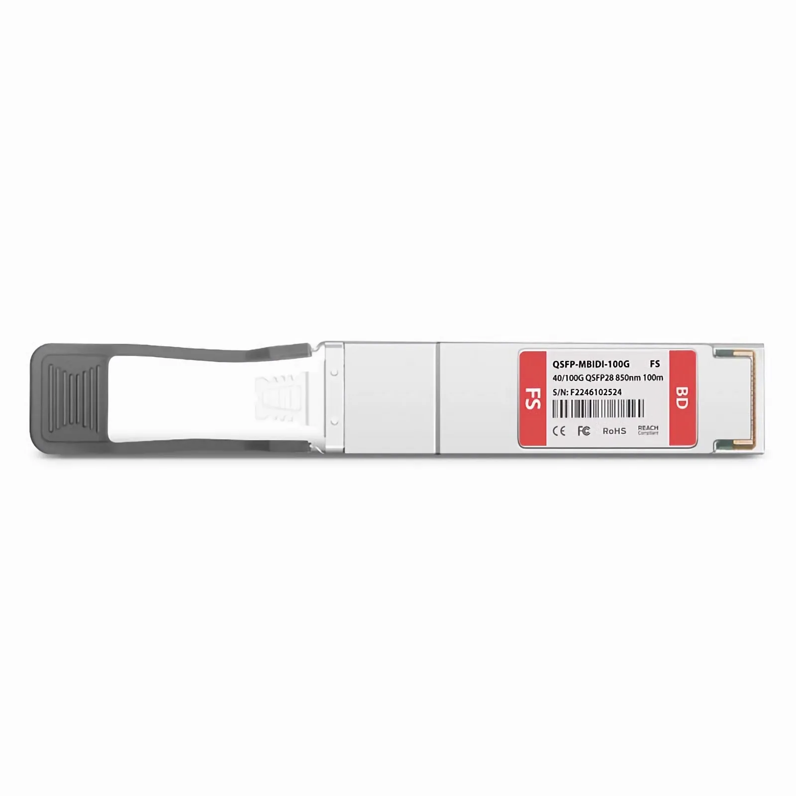 40/100GBASE-SM4 SWDM4 QSFP28 Dual Rate 850/880/910/940nm