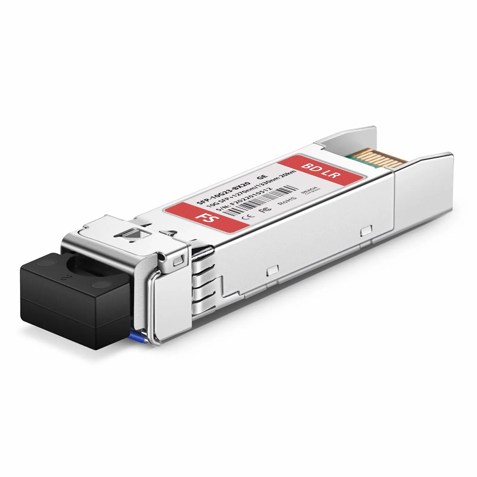 10GBASE-BX BiDi SFP+トランシーバモジュール（1270nmTX/1330nmRX