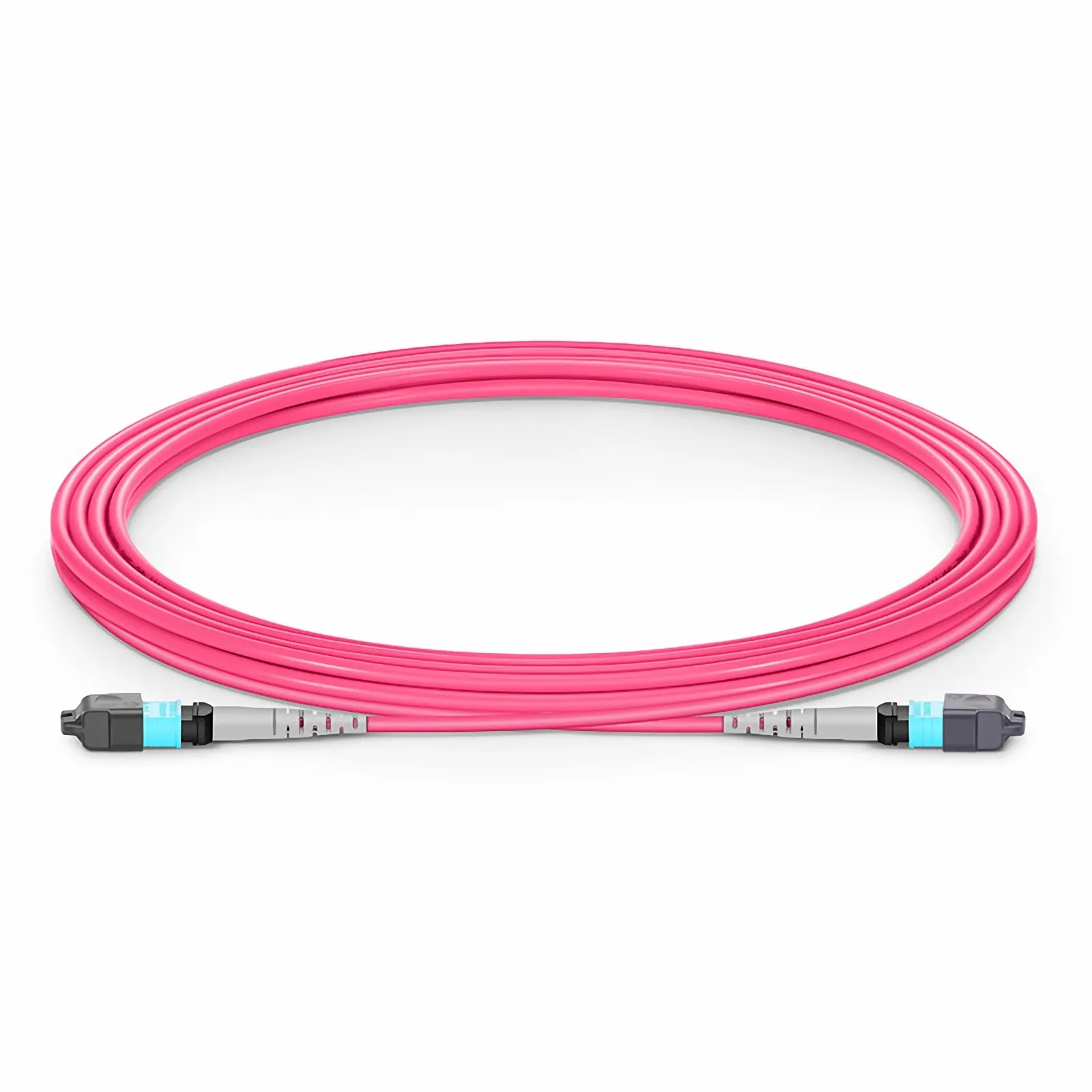 3m (10ft) MTP® Jumper, MTP®-8 UPC (Female) to MTP®-8 UPC (Female), 8 Fibers, Multimode (OM4), Plenum (OFNP), 0.25dB Max, Type B