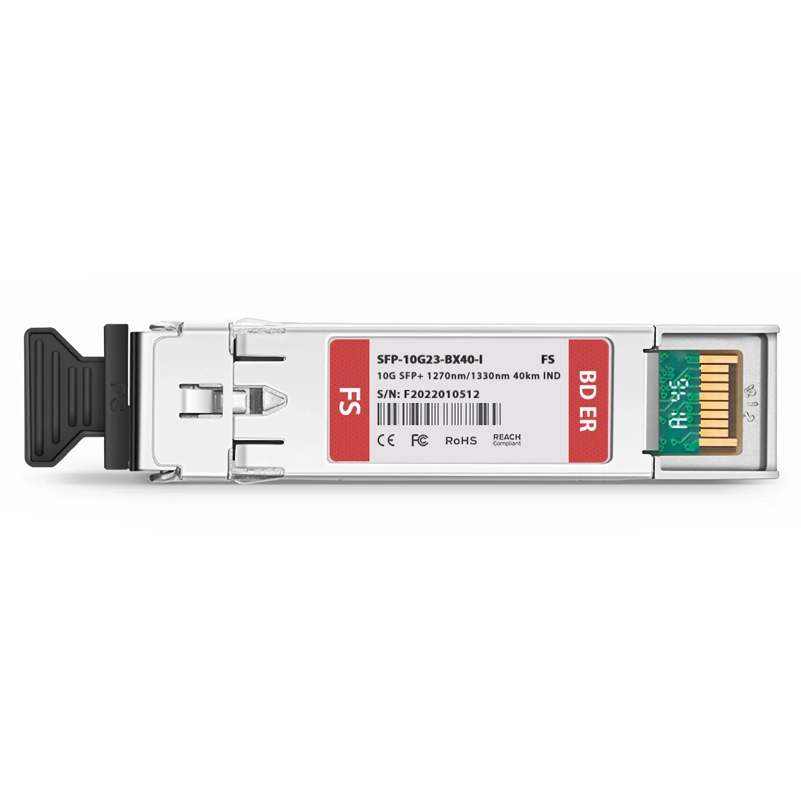 産業用 FSスイッチ用 10GBASE BiDi SFP+光モジュール(1270nm-TX/1330nm