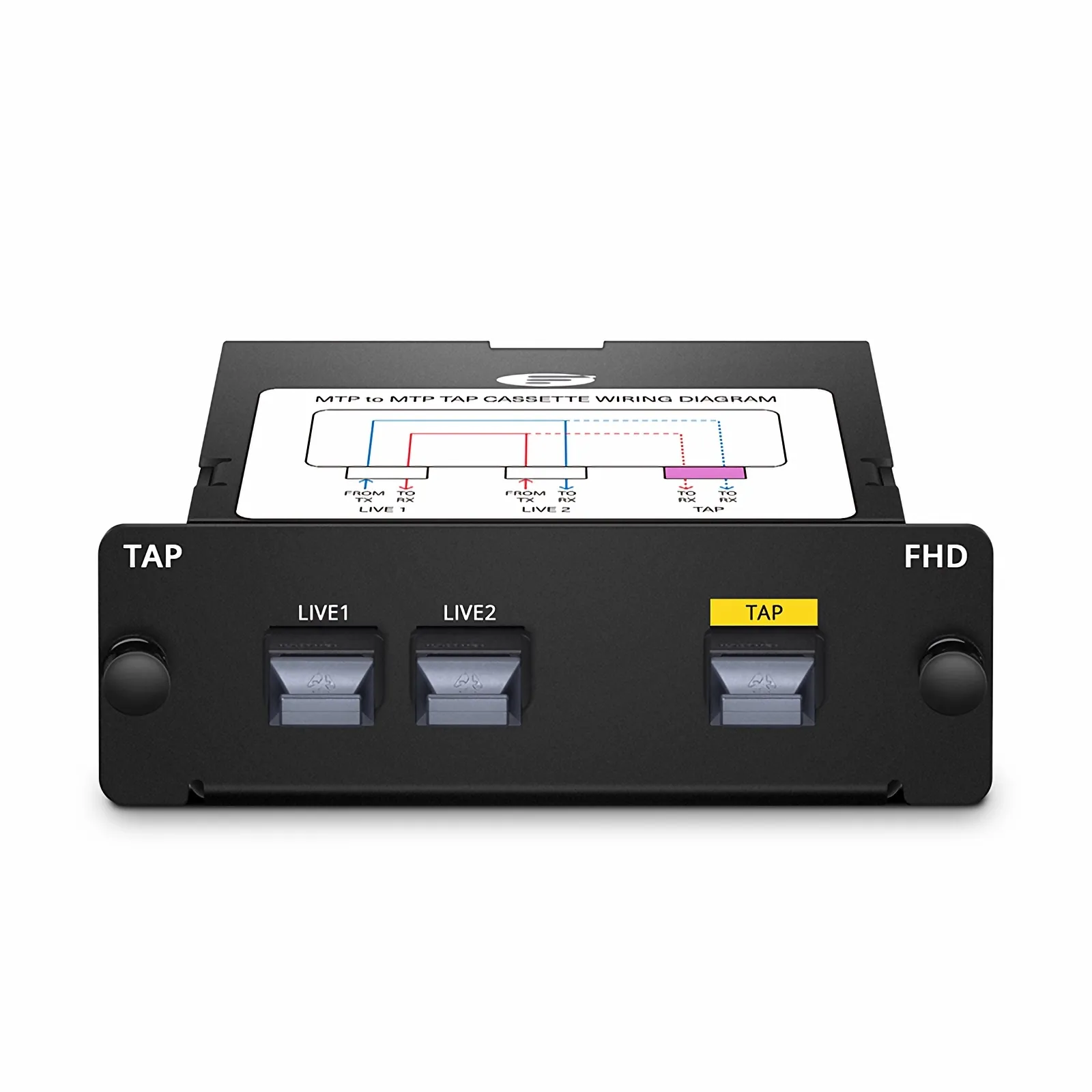 This picture is about front side of the MTP TAP Cassette.