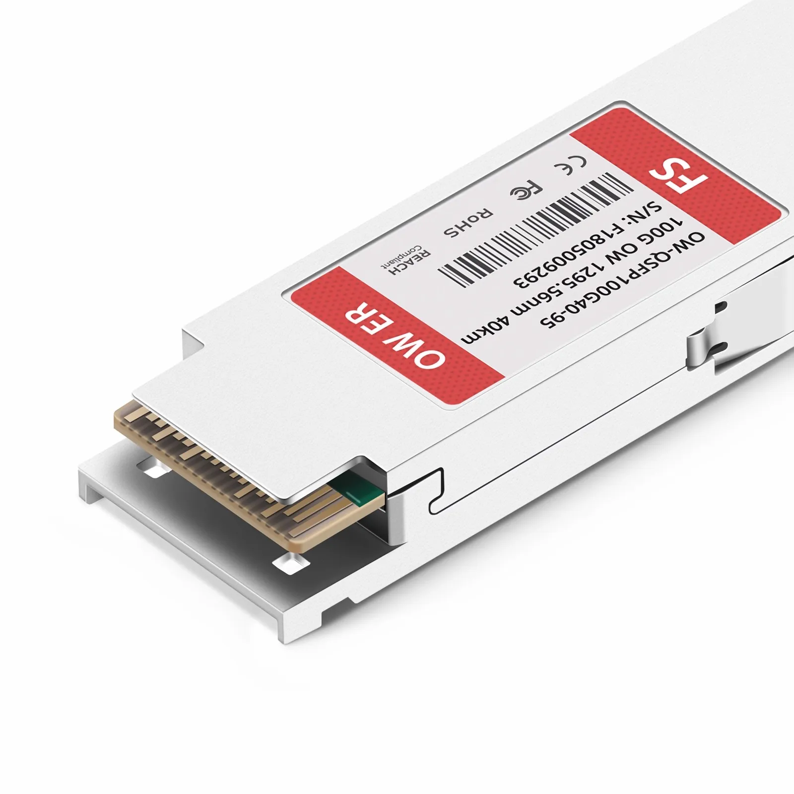 Cisco Compatible QSFP28 100G OWDM 1295.56nm 40km Duplex LC/UPC SMF Transceiver Module
