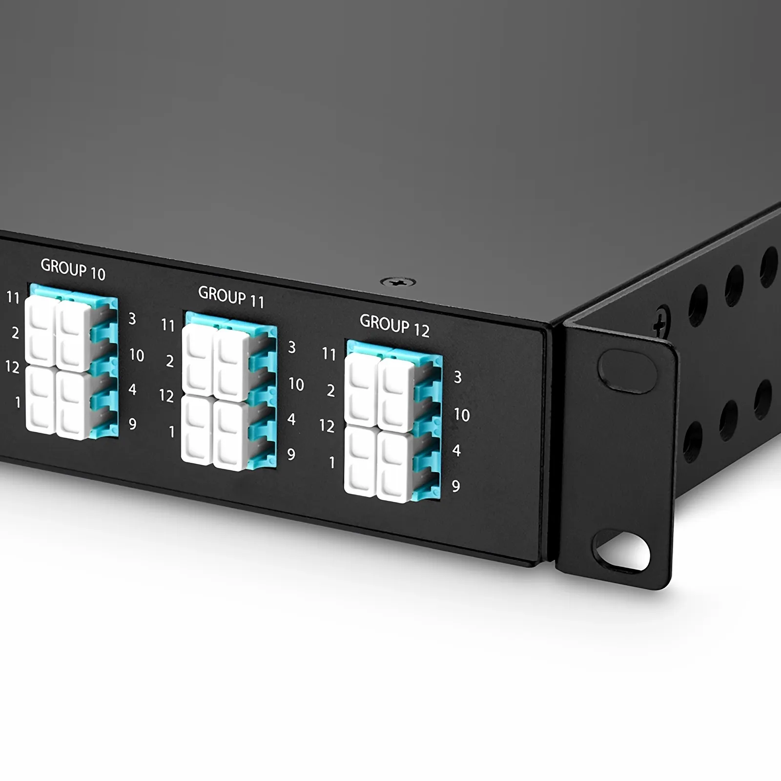 1U MTP® to LC Breakout Fibre Patch Panel, OS2 Single Mode