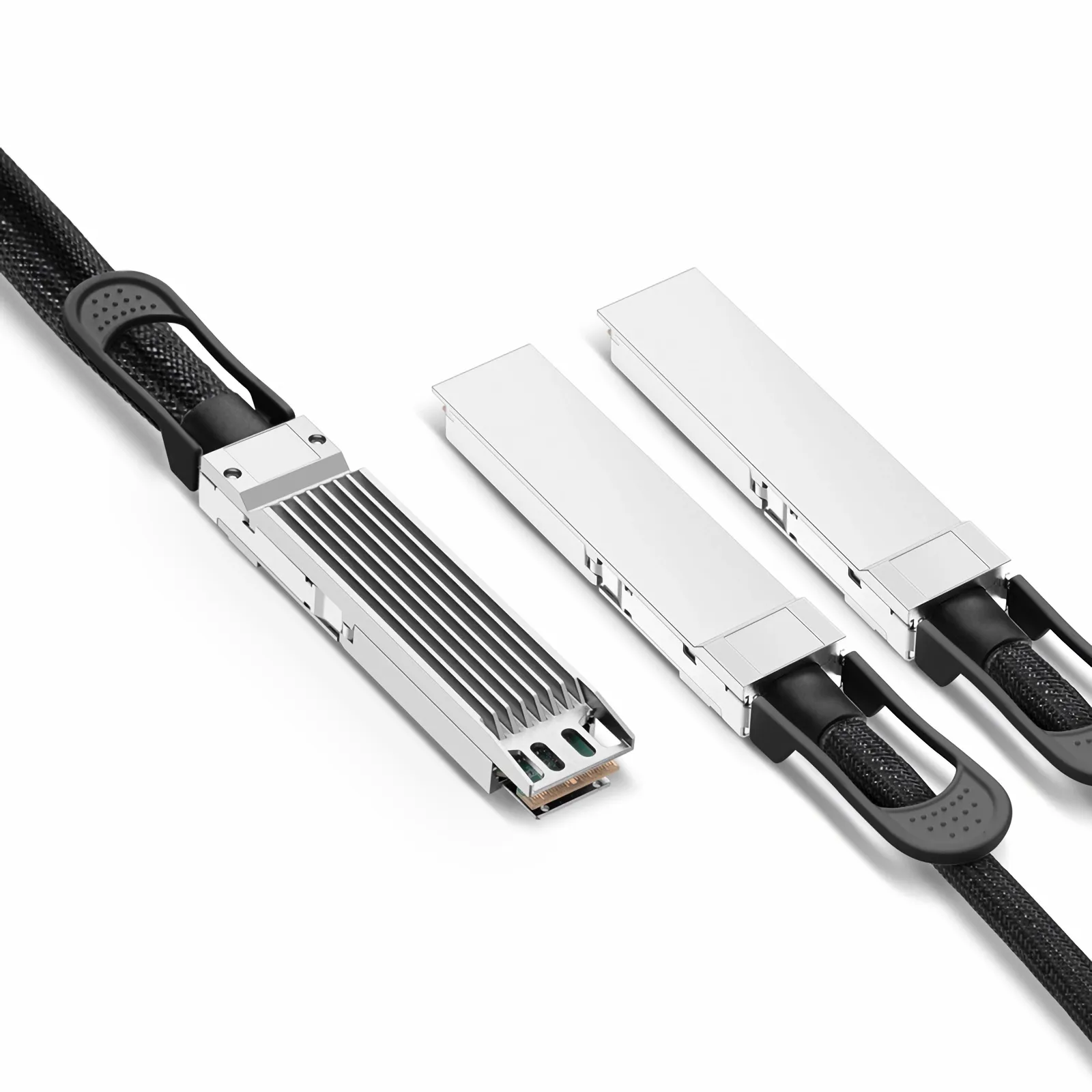 0.5m (2ft) NVIDIA/Mellanox Compatible 800G OSFP Finned Top to 2 x