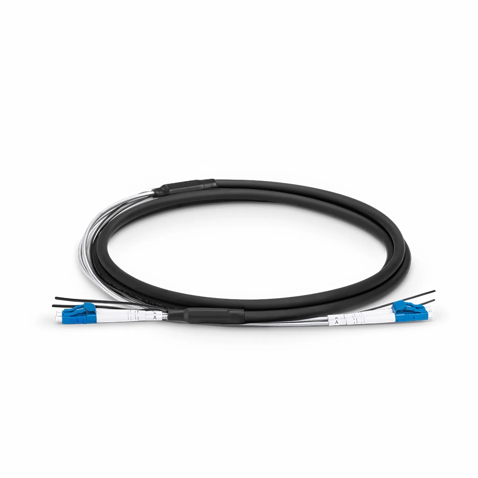 1m (3ft) LC UPC to LC UPC Duplex OS2 Single Mode 7.0mm LSZH