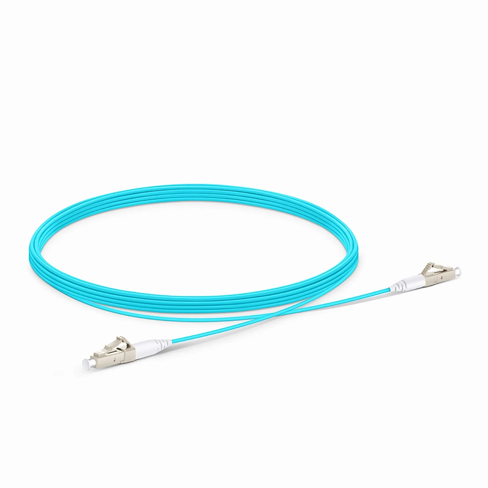 5m LC UPC to LC UPC Simplex OM4 multi Mode LSZH 1.2mm Loose Tube