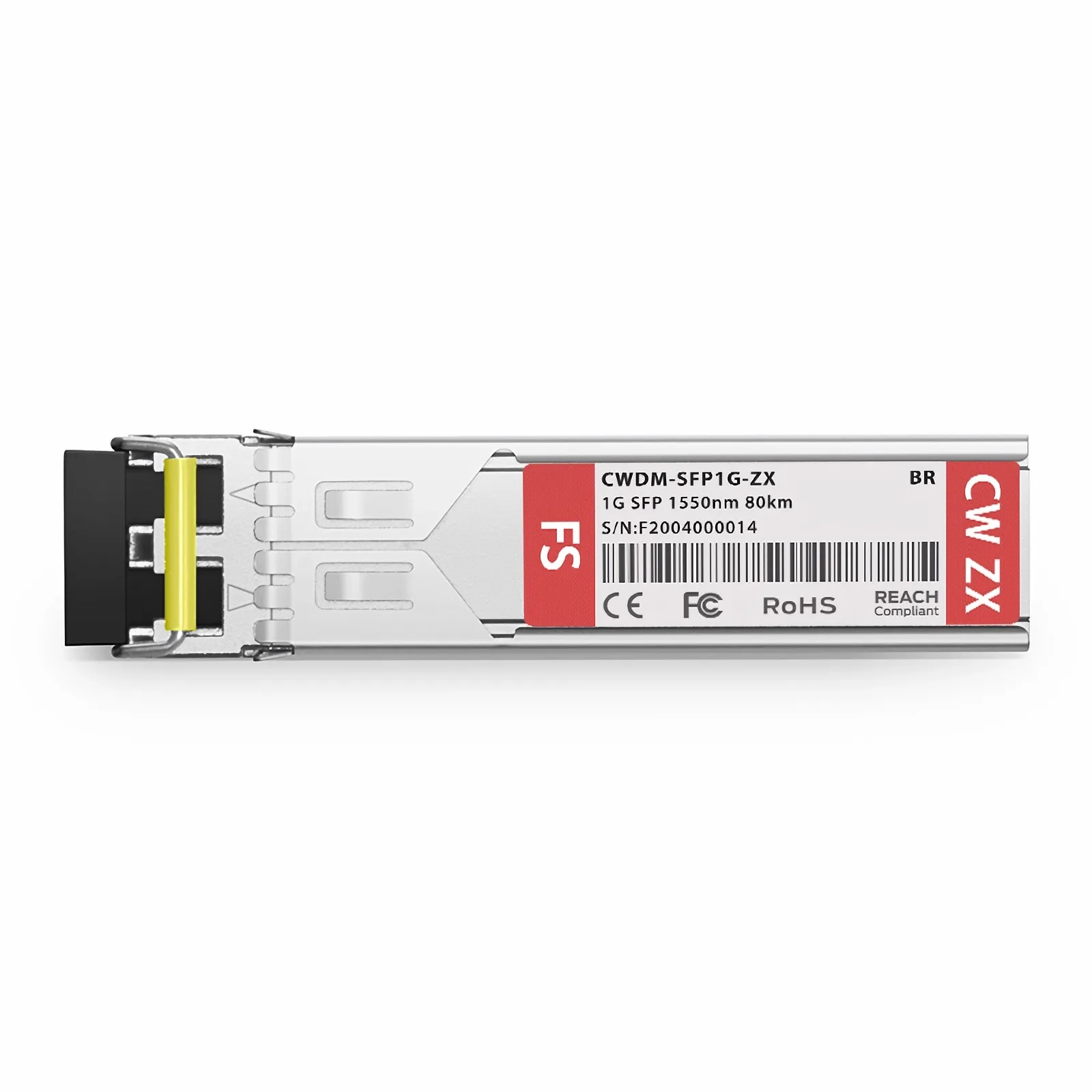 Brocade E1MG-CWDM80-1550 CWDM SFP (mini-GBIC) Transceiver - FS.com
