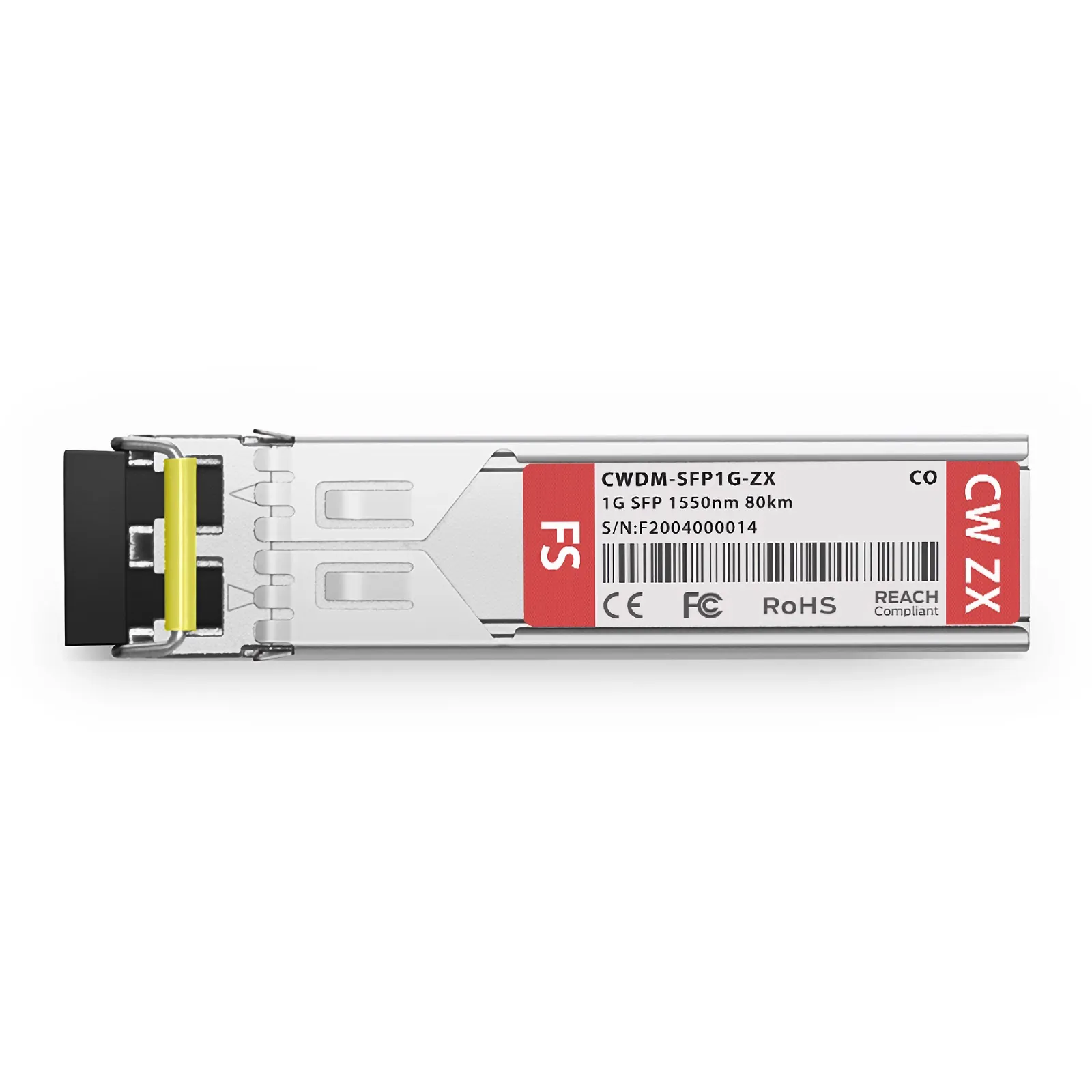 Cisco CWDM-SFP-1550 1000BASE-CWDM SFP (mini-GBIC) Transceiver - FS