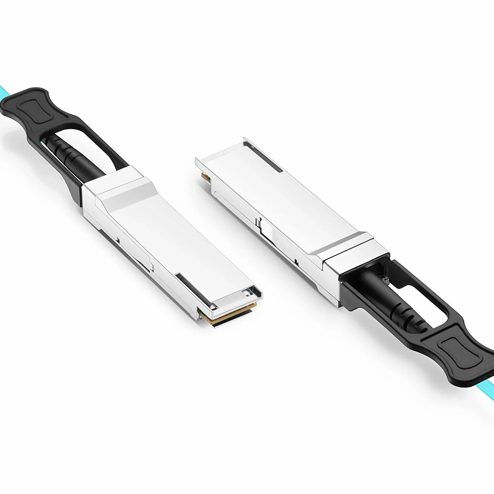 20m(66ft) Intel互換 100G QSFP28アクティブ光ケーブル(AOC