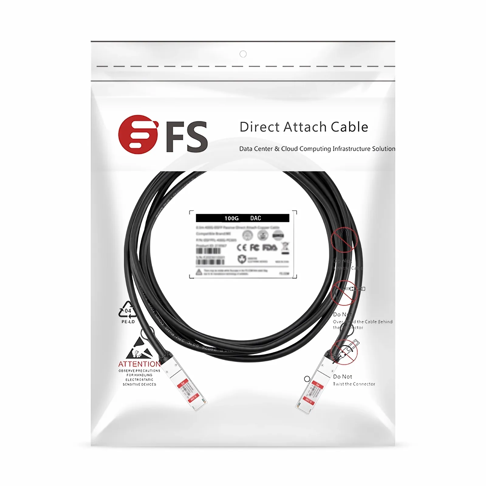 (未使用･未開封品)　StarTech.com QSFP+ アクティブDAC Twinaxケーブル 5m Cisco QSFP-H40G-ACU5M互換 40GbE QSFPH40GACU5 6k88evb DAC Twinax ケーブル／2m／MSAアンコード／銅線ダイレクト