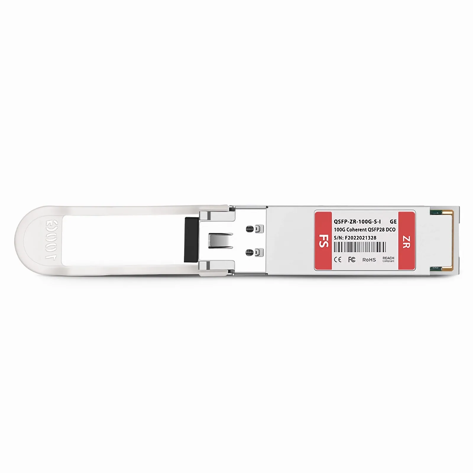 Generic Compatible QSFP28 DCO 100G DWDM C-band Tunable Coherent 80km Duplex LC/UPC SMF Transceiver Module(Industrial)